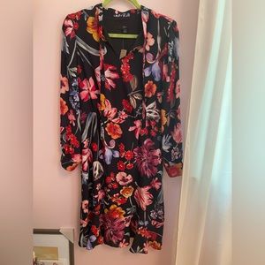 J.Crew midnight dutch floral Dress NWT